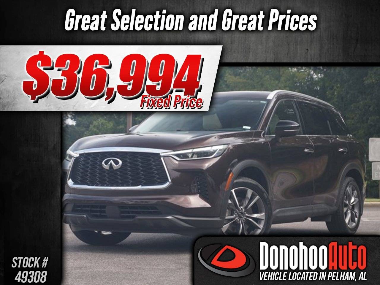 2022 INFINITI QX60 LUXE — SUV — 37,609 mi — Pelham, AL