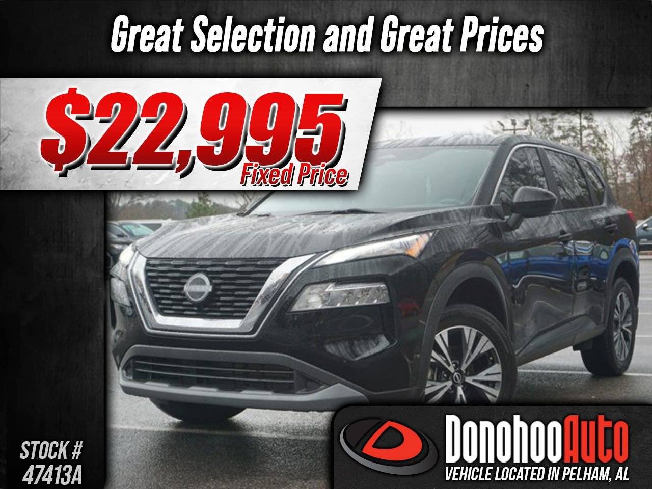 2023 Nissan Rogue SV — SUV — 21,541 mi — Pelham, AL