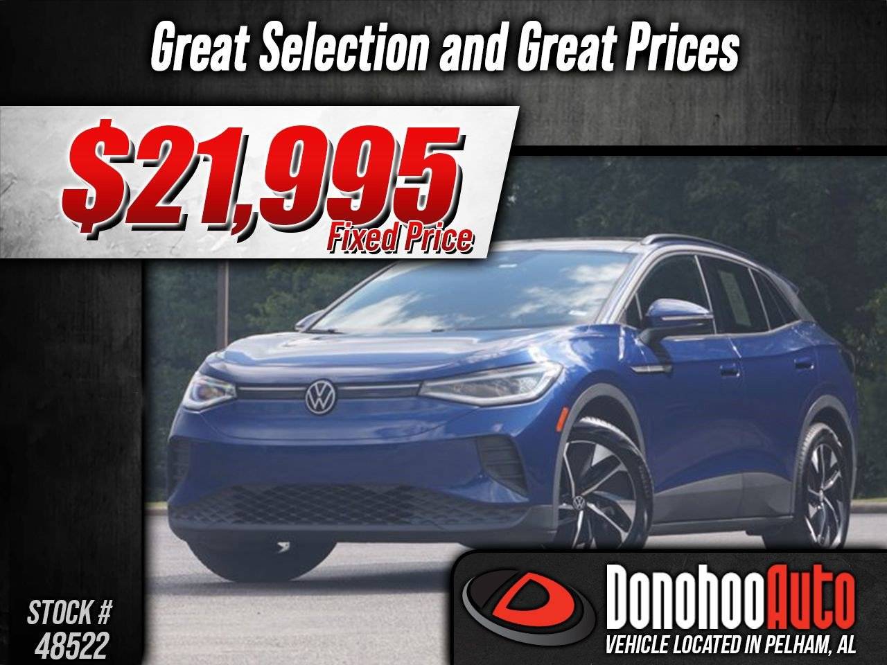 2021 Volkswagen ID.4 Pro S — SUV — 36,678 mi — Pelham, AL