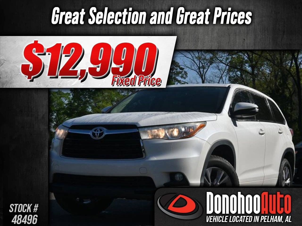 2016 Toyota Highlander LE Plus — SUV — 162,002 mi — Pelham, AL