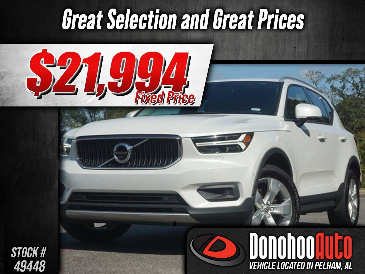 2021 Volvo XC40 Momentum — SUV — 61,783 mi — Pelham, AL