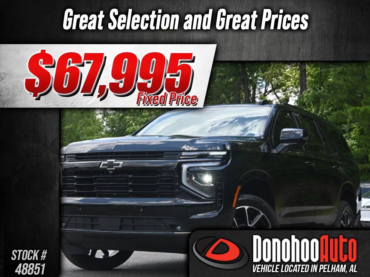 2025 Chevrolet Tahoe RST — SUV — 9,538 mi — Pelham, AL