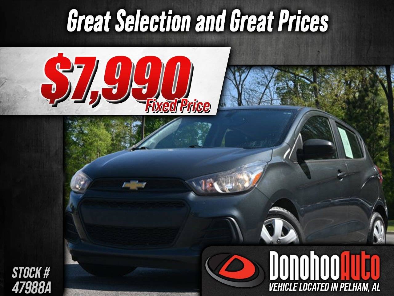 2018 Chevrolet Spark LS — Hatchback — 101,581 mi — Pelham, AL