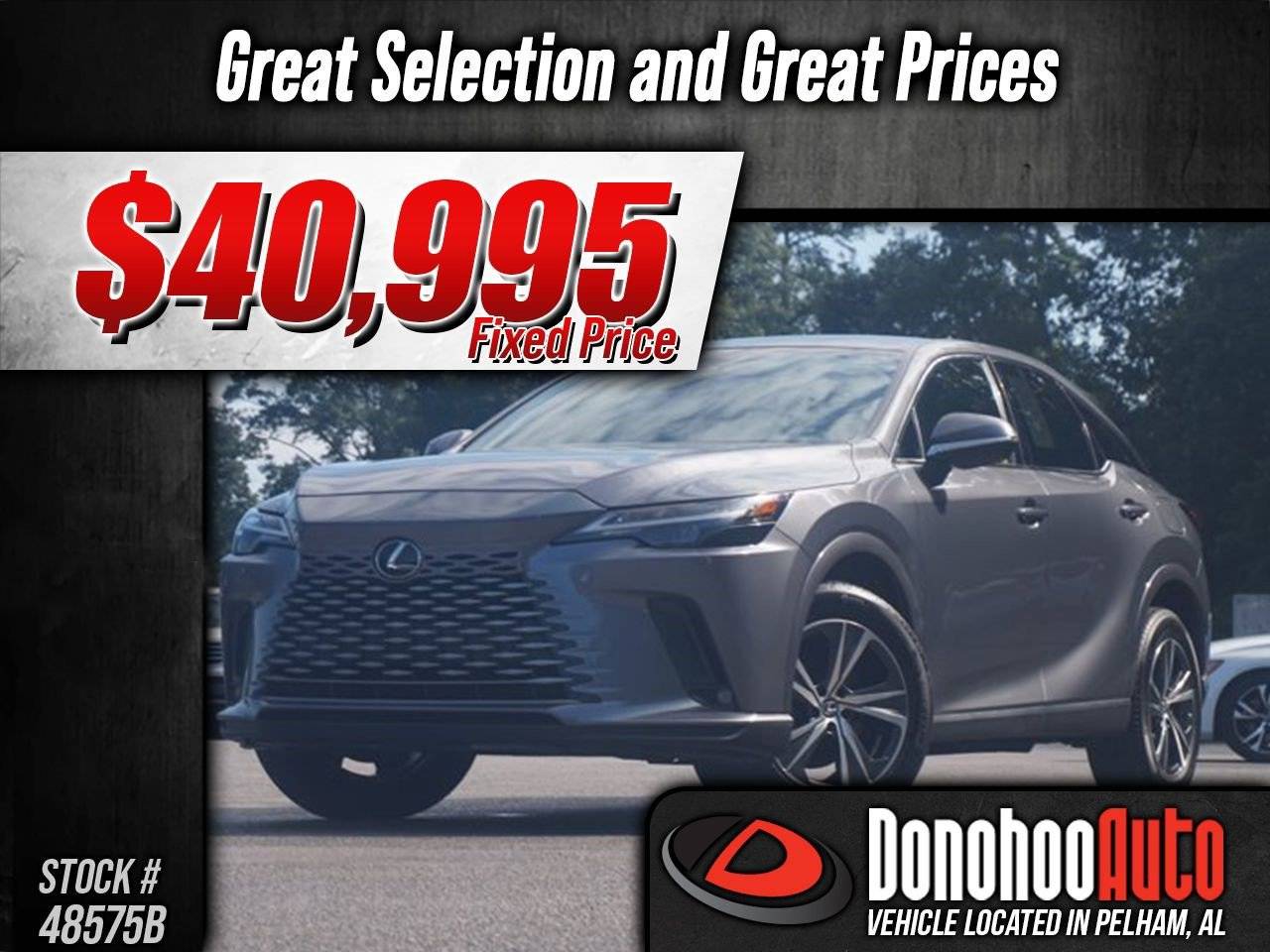 2023 Lexus RX RX 350 — SUV — 45,142 mi — Pelham, AL