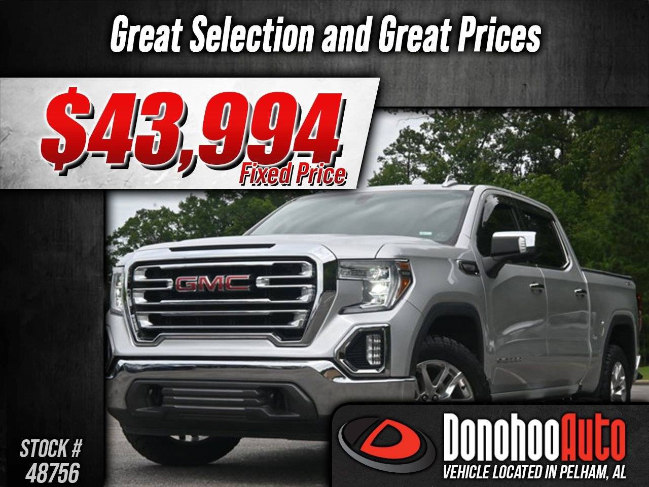 2021 GMC Sierra 1500 SLT — Pickup Truck — 37,306 mi — Pelham, AL