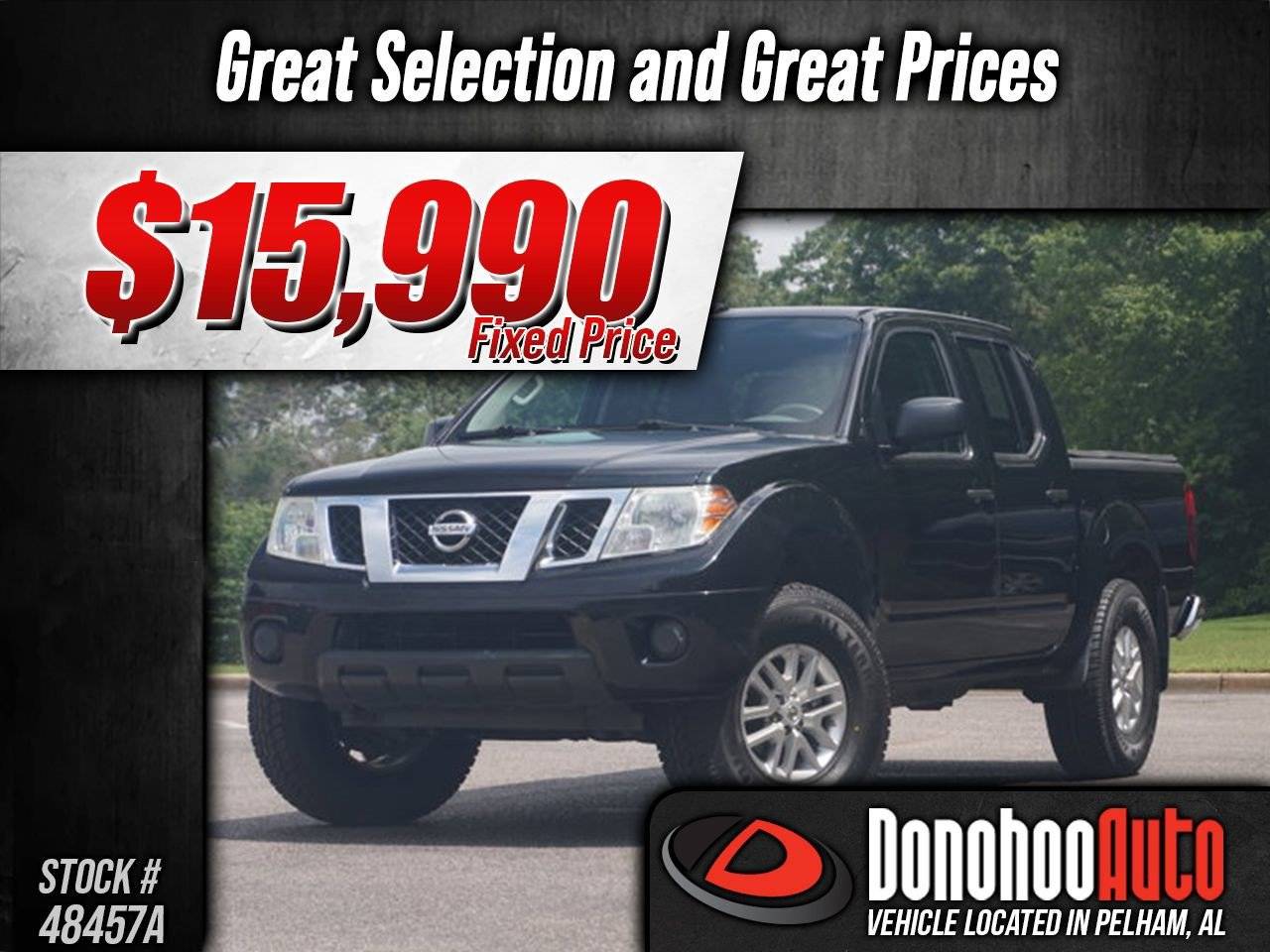 2017 Nissan Frontier SV V6 — Pickup Truck — 117,337 mi — Pelham, AL