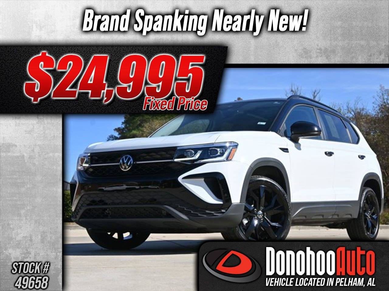 2024 Volkswagen Taos SE Black — SUV — 4,940 mi — Pelham, AL