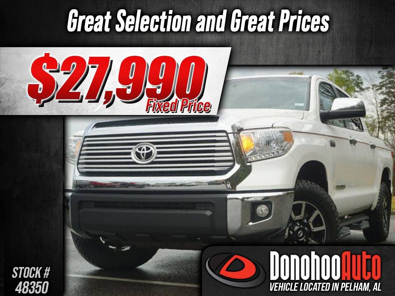 2016 Toyota Tundra Limited — Pickup Truck — 135,236 mi — Pelham, AL