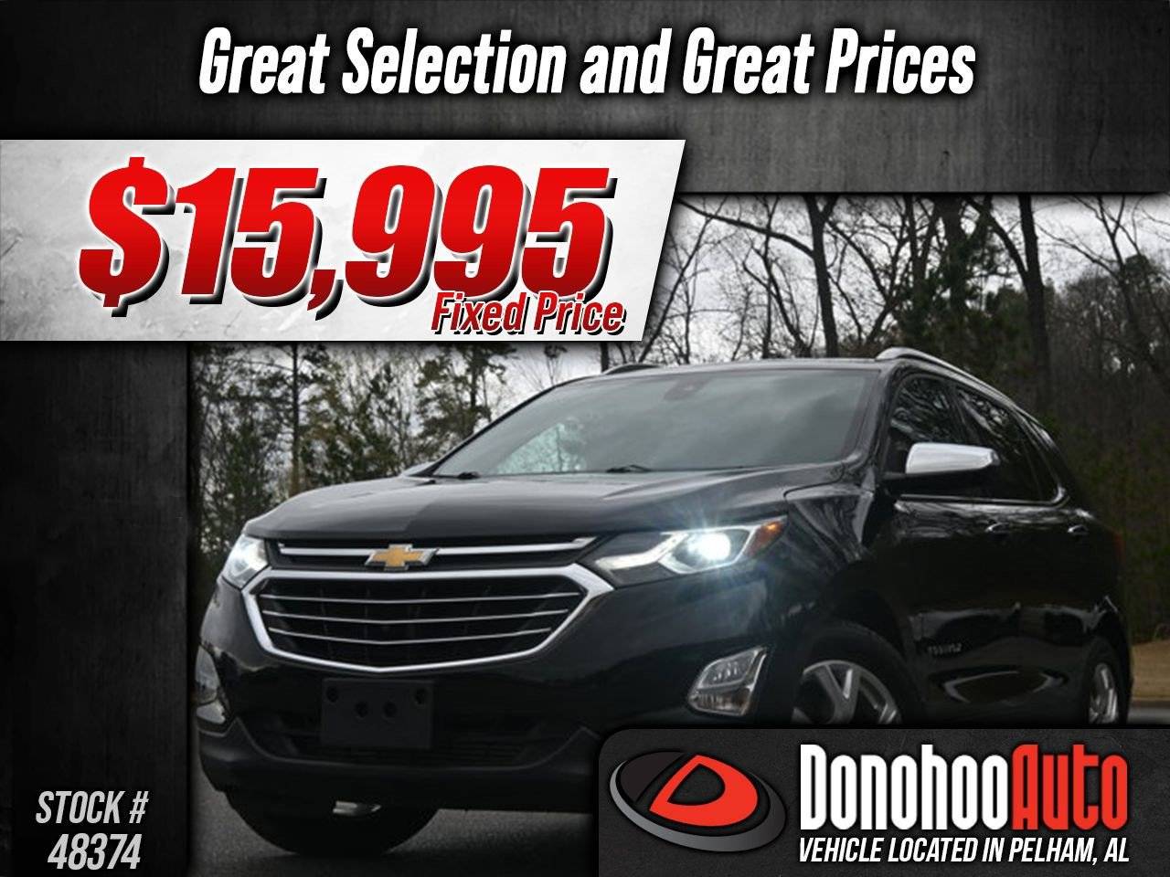 2018 Chevrolet Equinox Premier — SUV — 77,732 mi — Pelham, AL