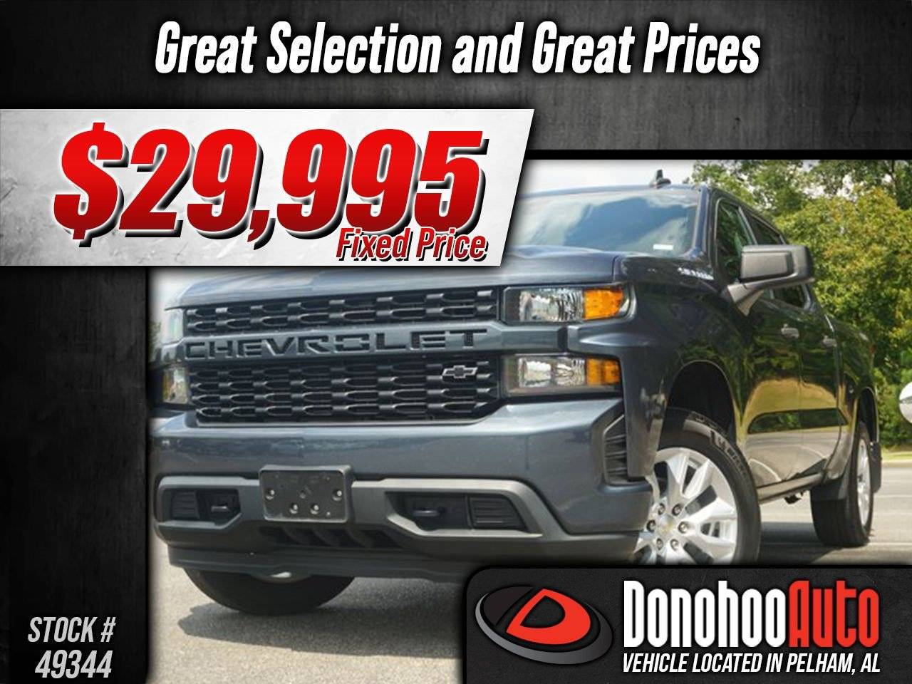 2021 Chevrolet Silverado 1500 Custom — Pickup Truck — 68,103 mi — Pelham, AL