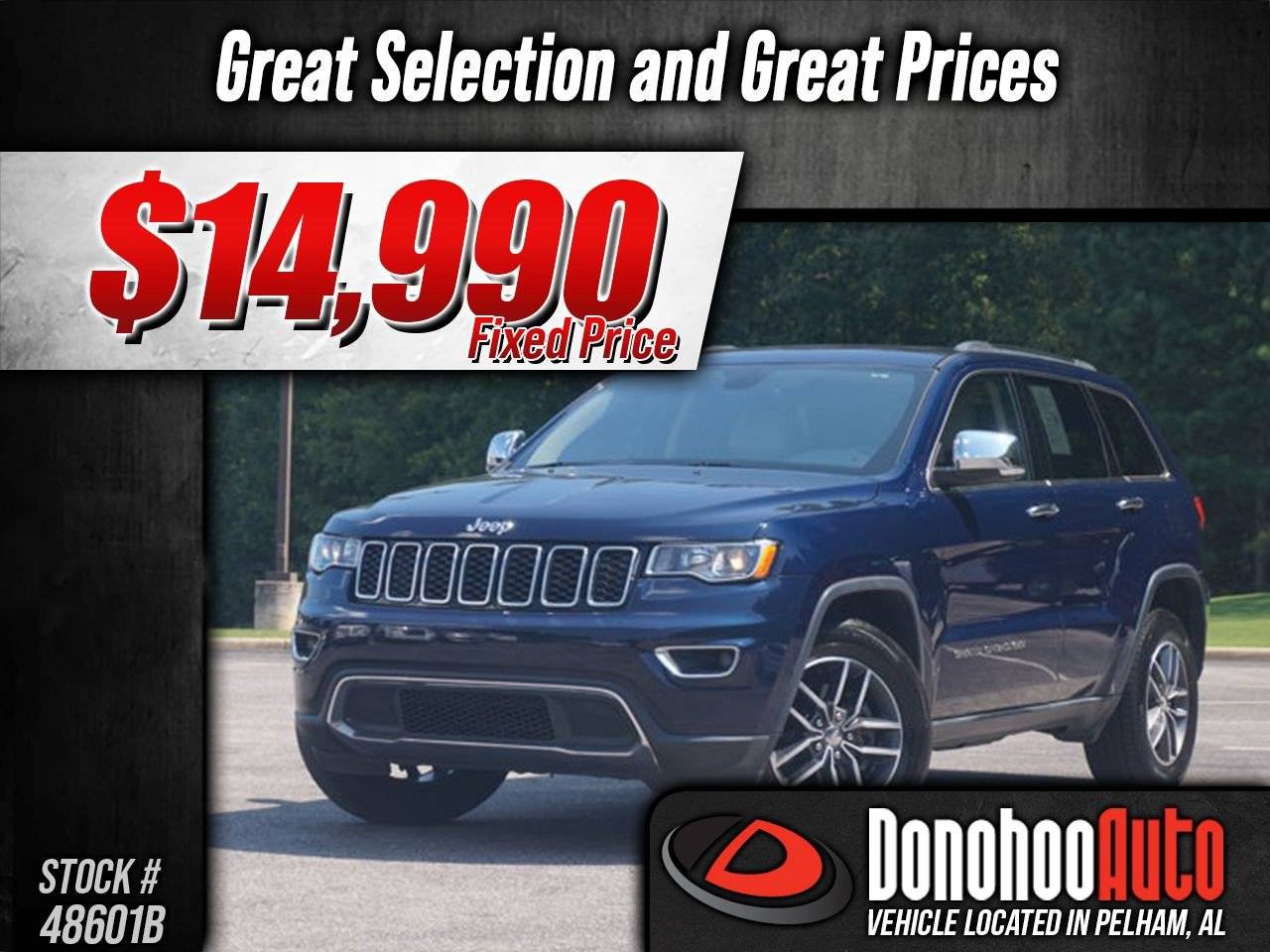 2017 Jeep Grand Cherokee Limited — SUV — 97,341 mi — Pelham, AL