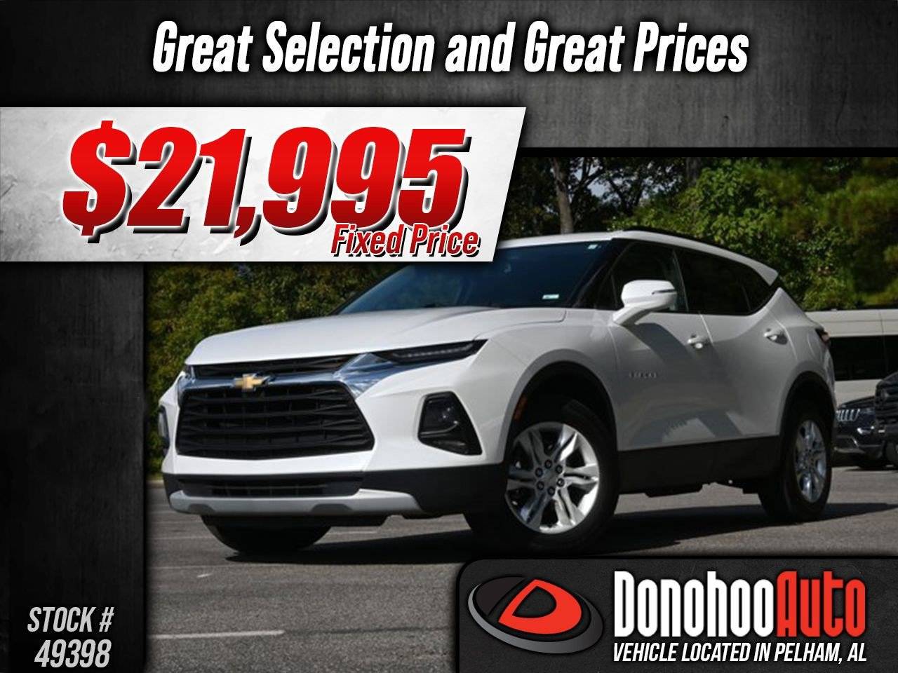 2020 Chevrolet Blazer 3LT — SUV — 70,594 mi — Pelham, AL