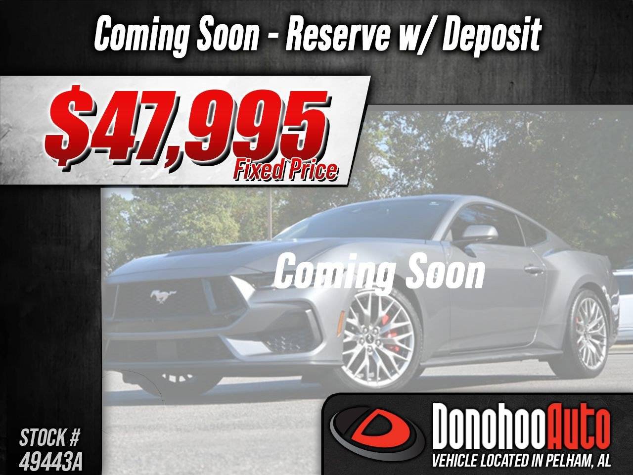2025 Ford Mustang GT Premium — Coupe — 5,421 mi — Pelham, AL