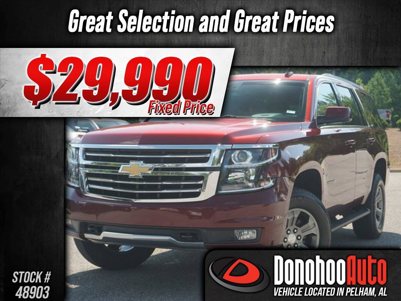 2019 Chevrolet Tahoe LT — SUV — 90,711 mi — Pelham, AL