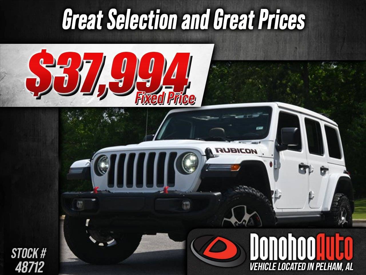 2020 Jeep Wrangler Rubicon — SUV — 23,491 mi — Pelham, AL