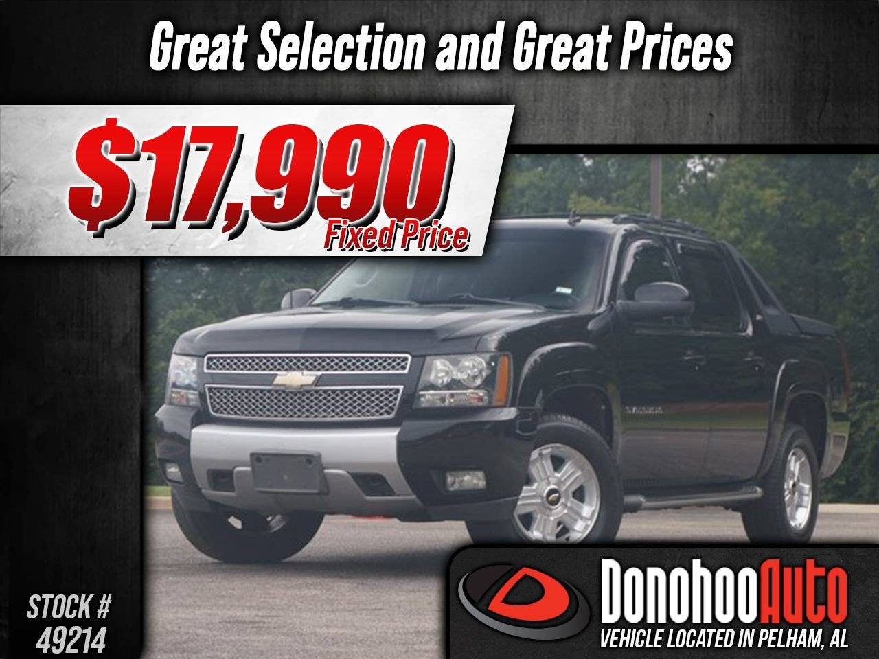 2011 Chevrolet Avalanche LT — Pickup Truck — 135,560 mi — Pelham, AL
