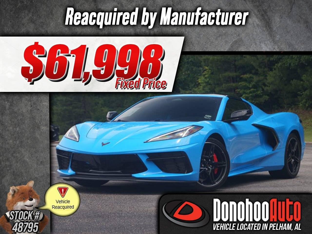 2024 Chevrolet Corvette 1LT — Coupe — 7,363 mi — Pelham, AL