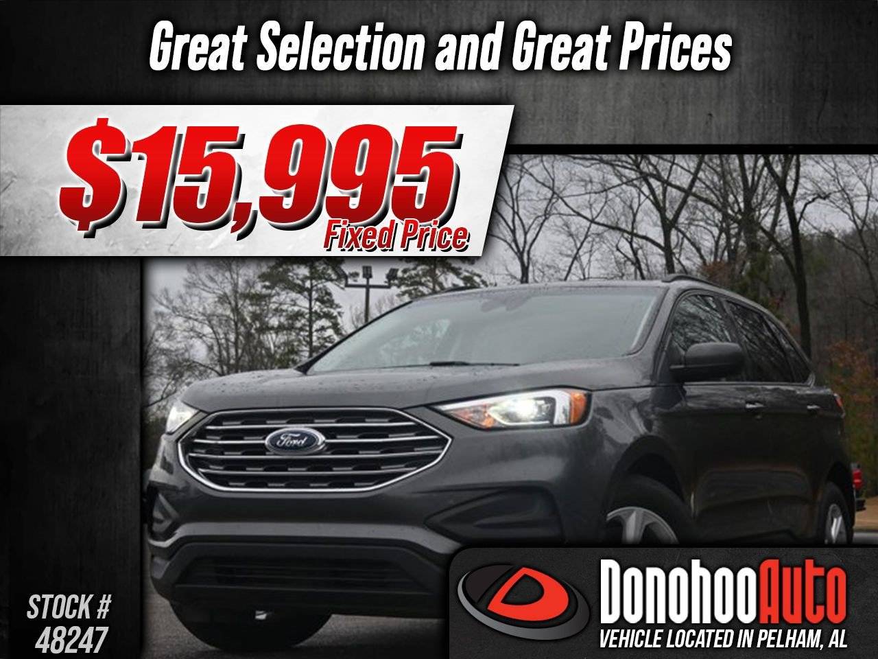 2020 Ford Edge SE — SUV — 77,118 mi — Pelham, AL