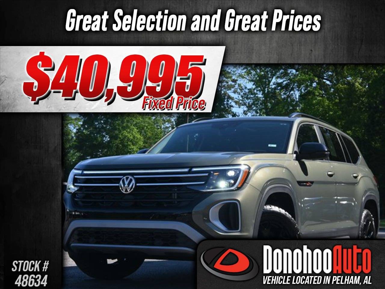 2024 Volkswagen Atlas Peak Edition SE with Technology — SUV — 9,389 mi — Pelham, AL