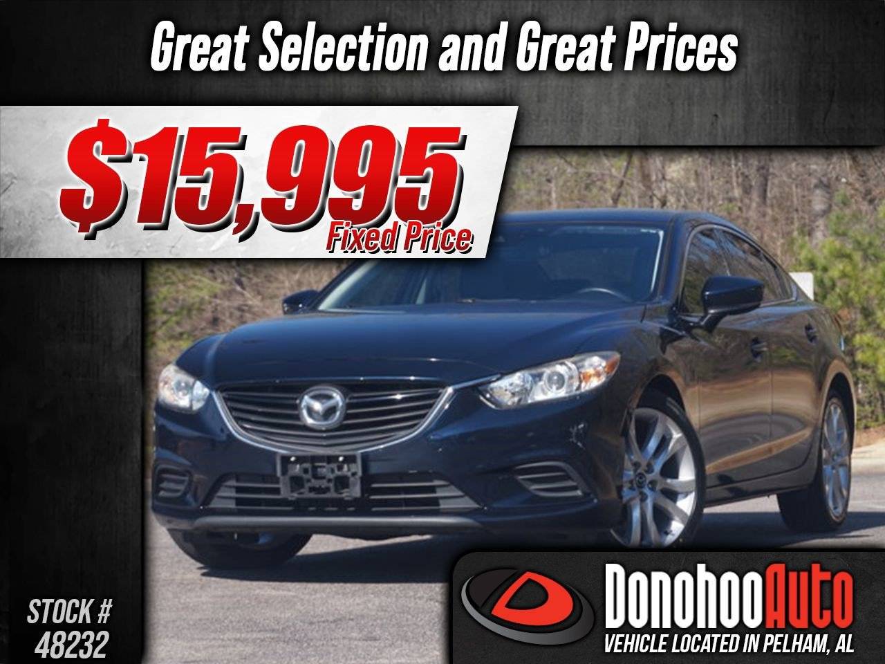 2017 Mazda Mazda6 Touring — Sedan — 74,303 mi — Pelham, AL