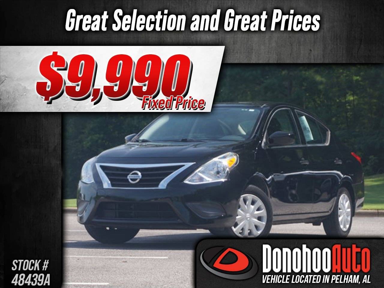 2018 Nissan Versa S Plus — Sedan — 12,893 mi — Pelham, AL