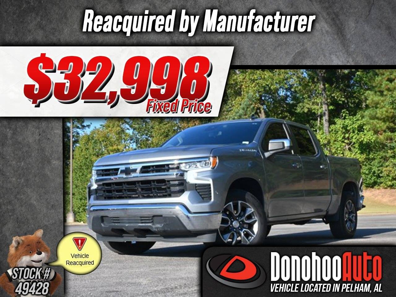 2023 Chevrolet Silverado 1500 LT — Pickup Truck — 28,252 mi — Pelham, AL
