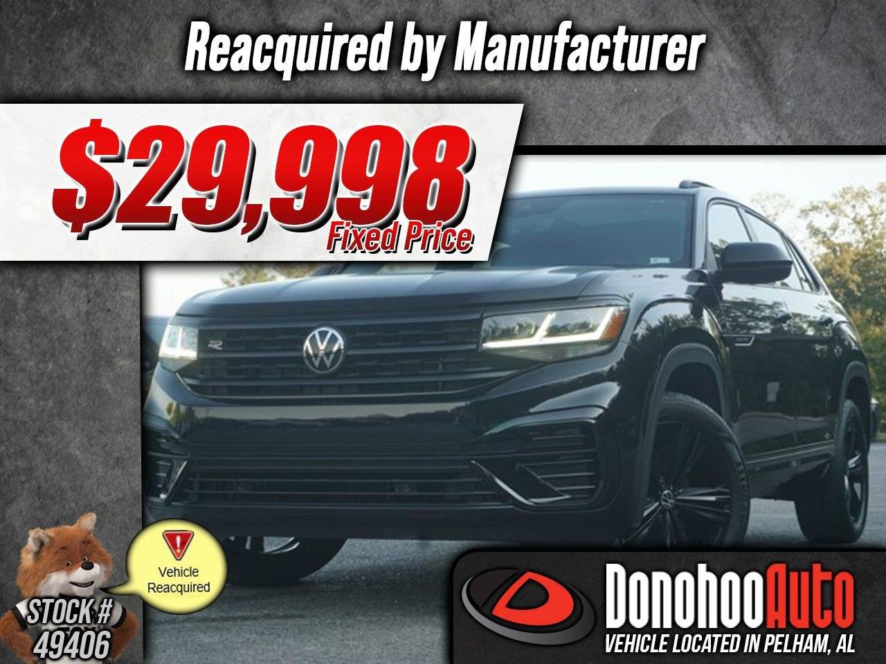 2023 Volkswagen Atlas Cross Sport SEL R-Line Black — SUV — 27,888 mi — Pelham, AL