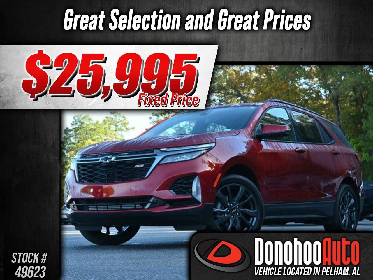2023 Chevrolet Equinox RS — SUV — 9,864 mi — Pelham, AL