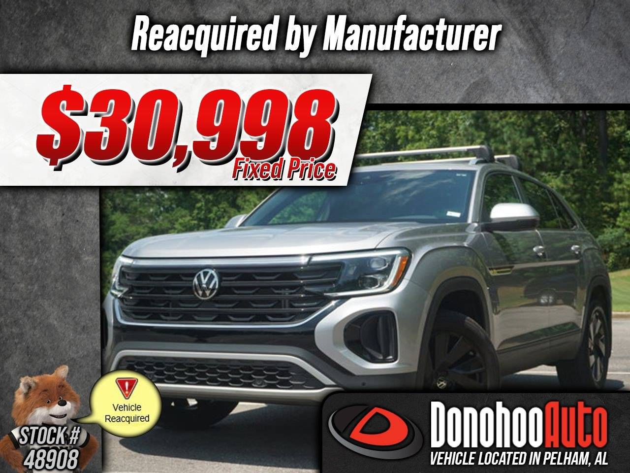 2024 Volkswagen Atlas Cross Sport SE with Technology — SUV — 12,952 mi — Pelham, AL
