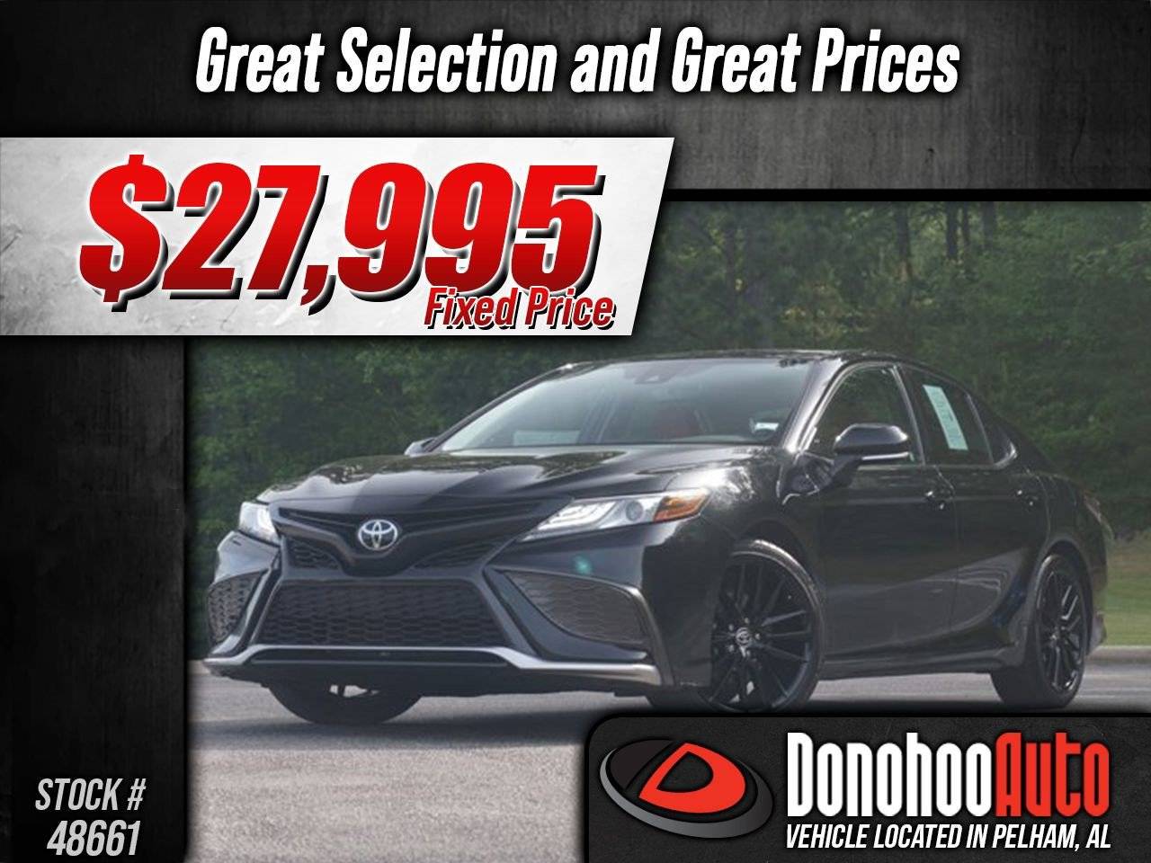 2021 Toyota Camry XSE — Sedan — 34,663 mi — Pelham, AL
