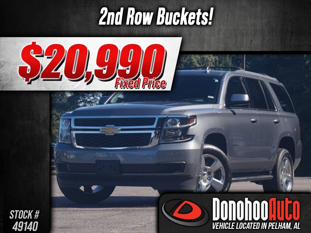 2019 Chevrolet Tahoe LT — SUV — 141,536 mi — Pelham, AL
