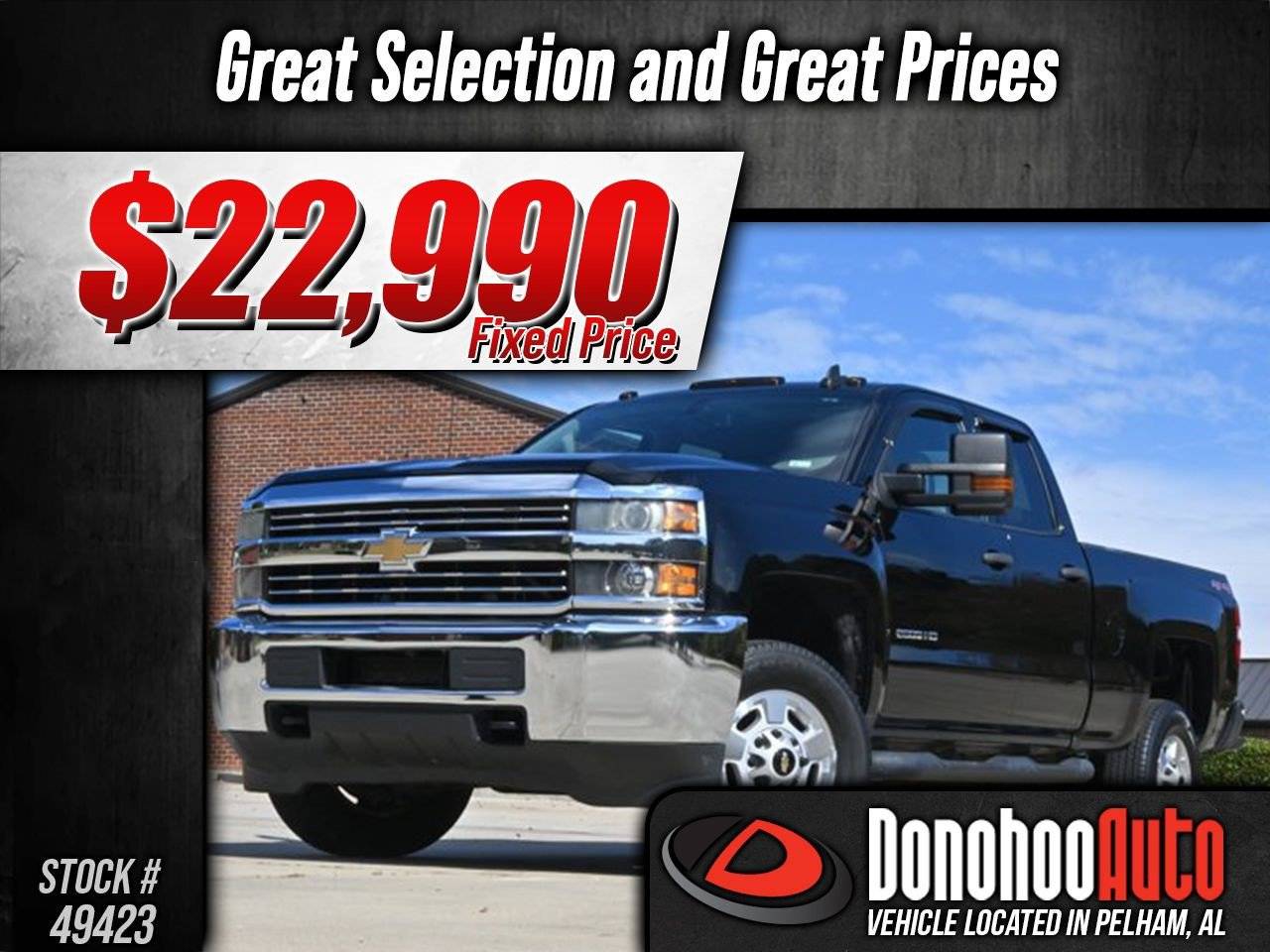 2016 Chevrolet Silverado 2500HD WT — Pickup Truck — 102,644 mi — Pelham, AL