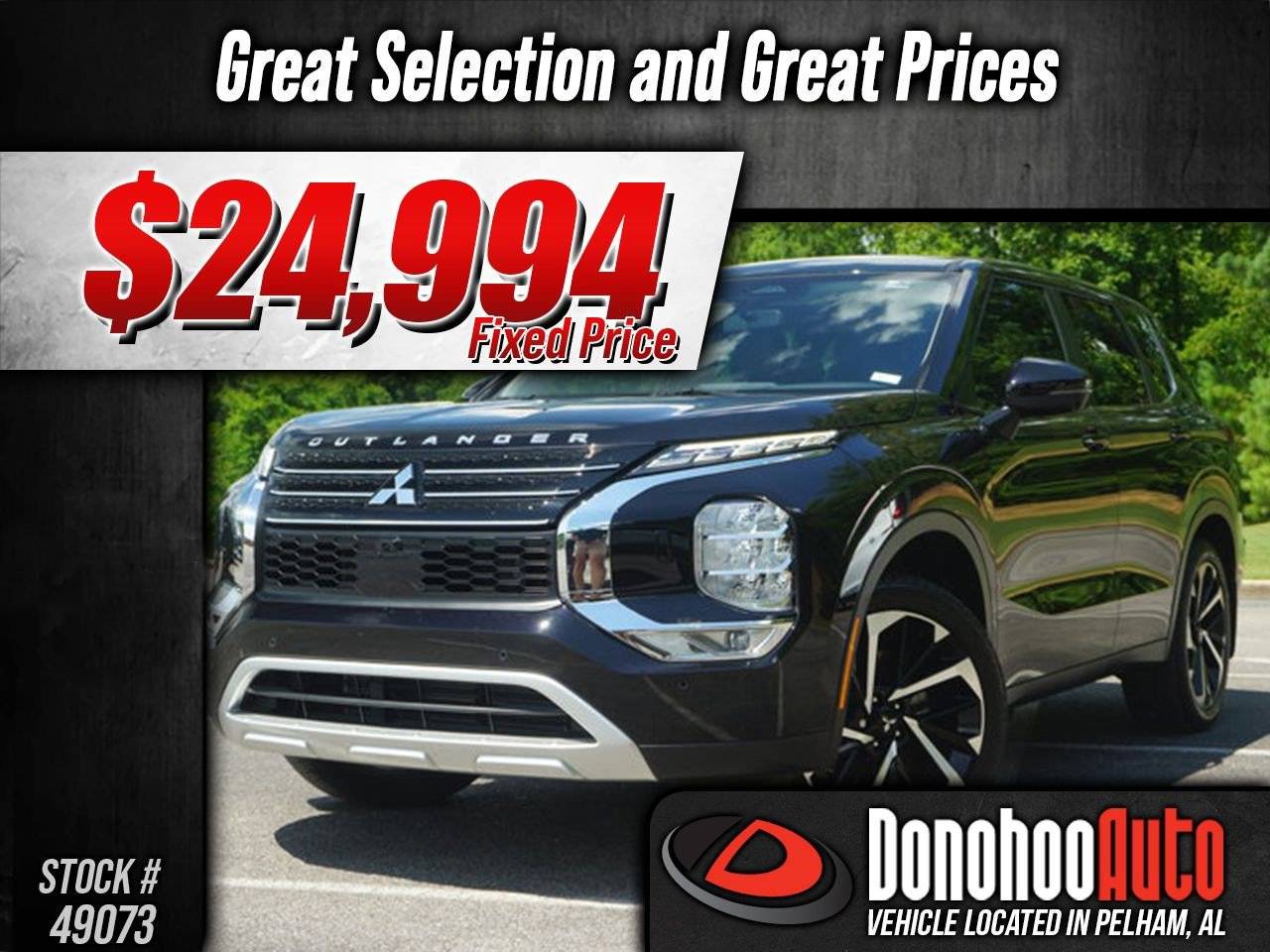 2023 Mitsubishi Outlander SE — SUV — 20,547 mi — Pelham, AL