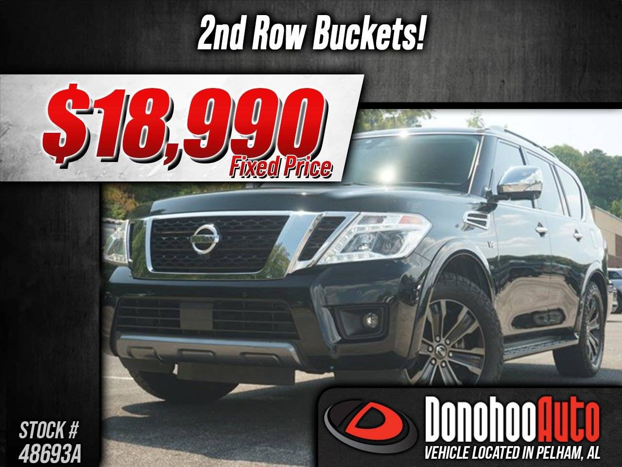 2019 Nissan Armada Platinum — SUV — 124,530 mi — Pelham, AL