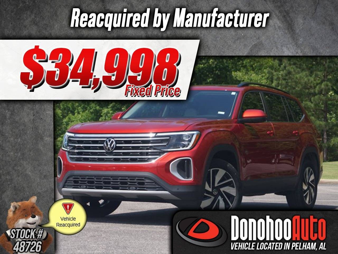 2024 Volkswagen Atlas SE with Technology — SUV — 17,843 mi — Pelham, AL