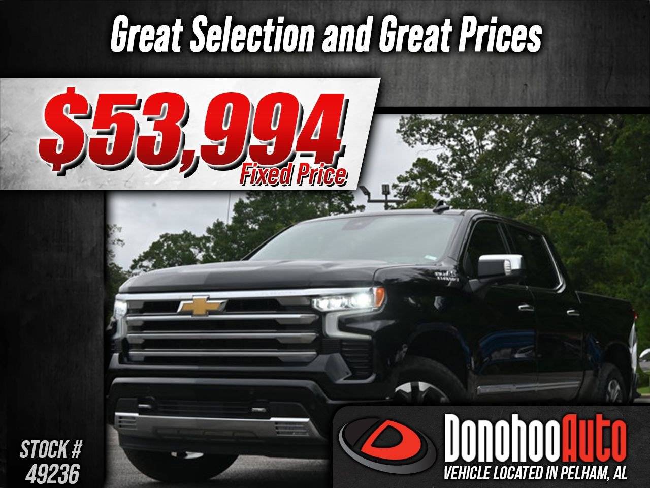 2023 Chevrolet Silverado 1500 High Country — Pickup Truck — 13,015 mi — Pelham, AL