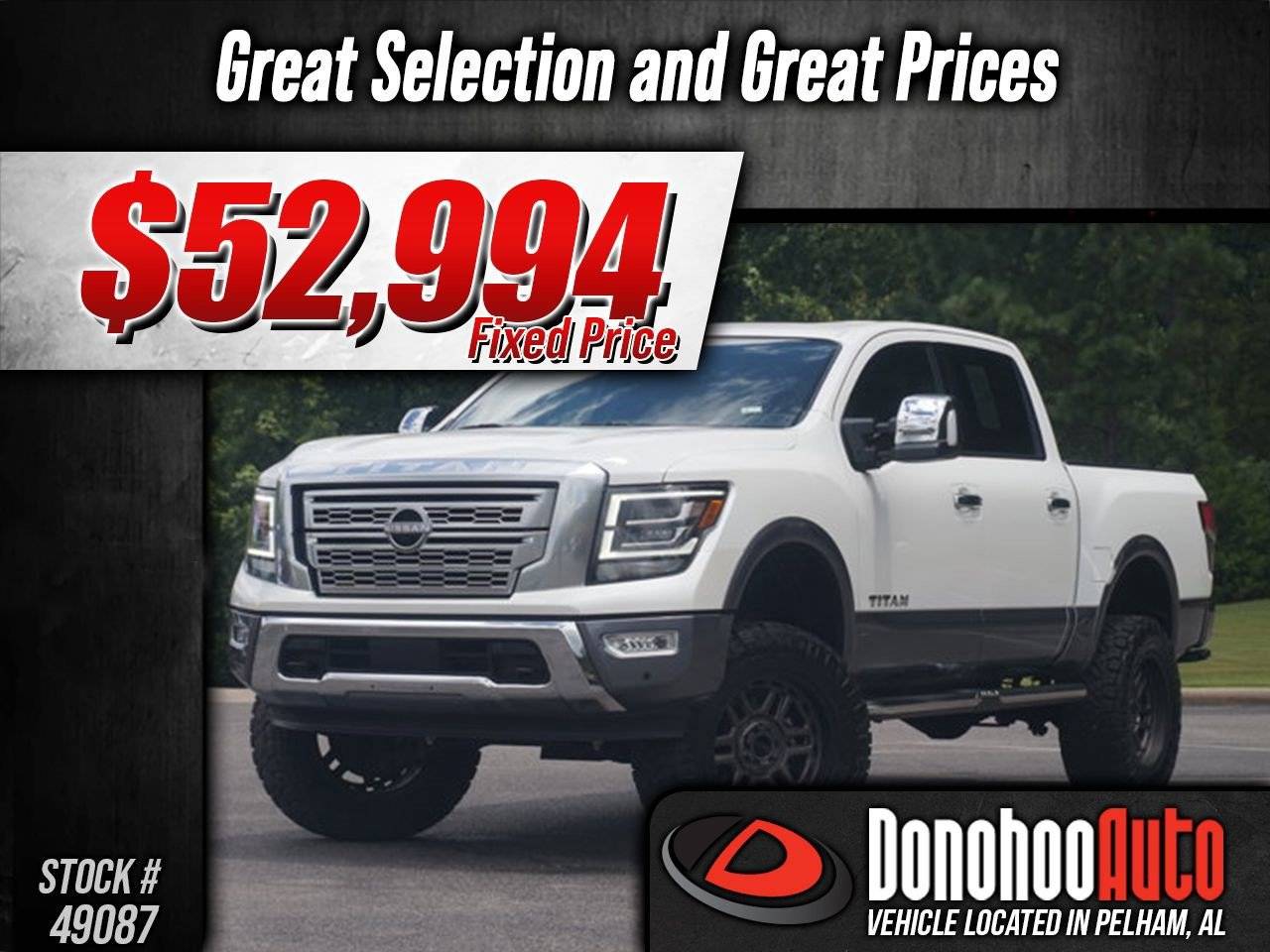 2024 Nissan Titan Platinum Reserve — Pickup Truck — 23,205 mi — Pelham, AL