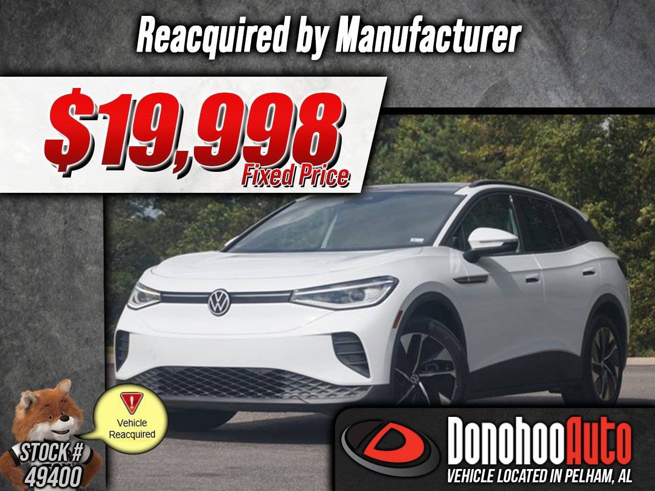 2021 Volkswagen ID.4 Pro S — SUV — 9,854 mi — Pelham, AL