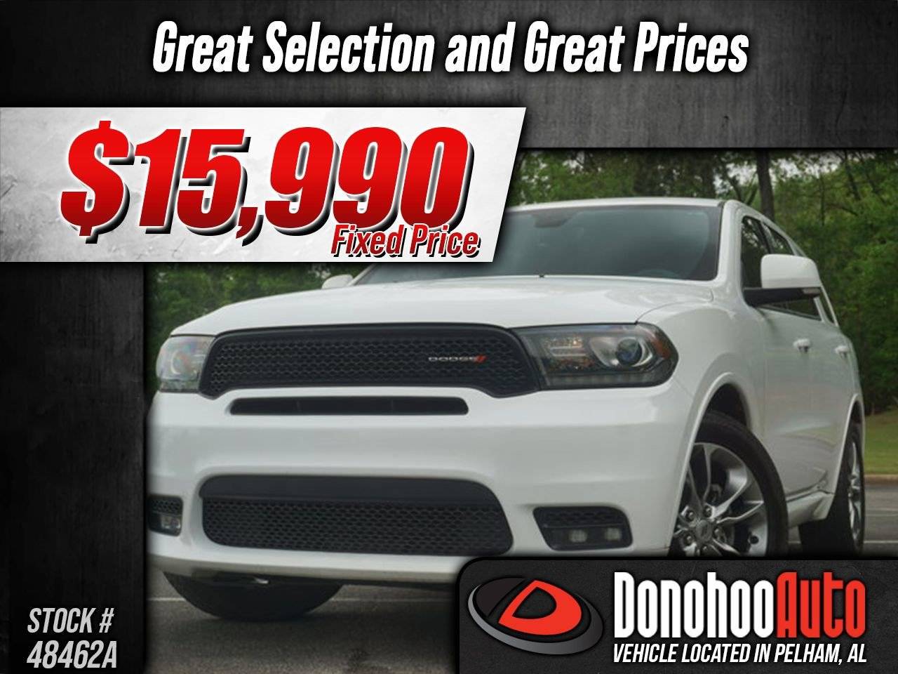 2019 Dodge Durango GT Plus — SUV — 123,973 mi — Pelham, AL