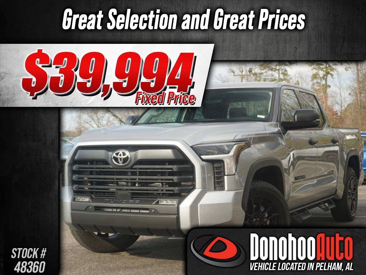 2023 Toyota Tundra SR5 — Pickup Truck — 19,214 mi — Pelham, AL