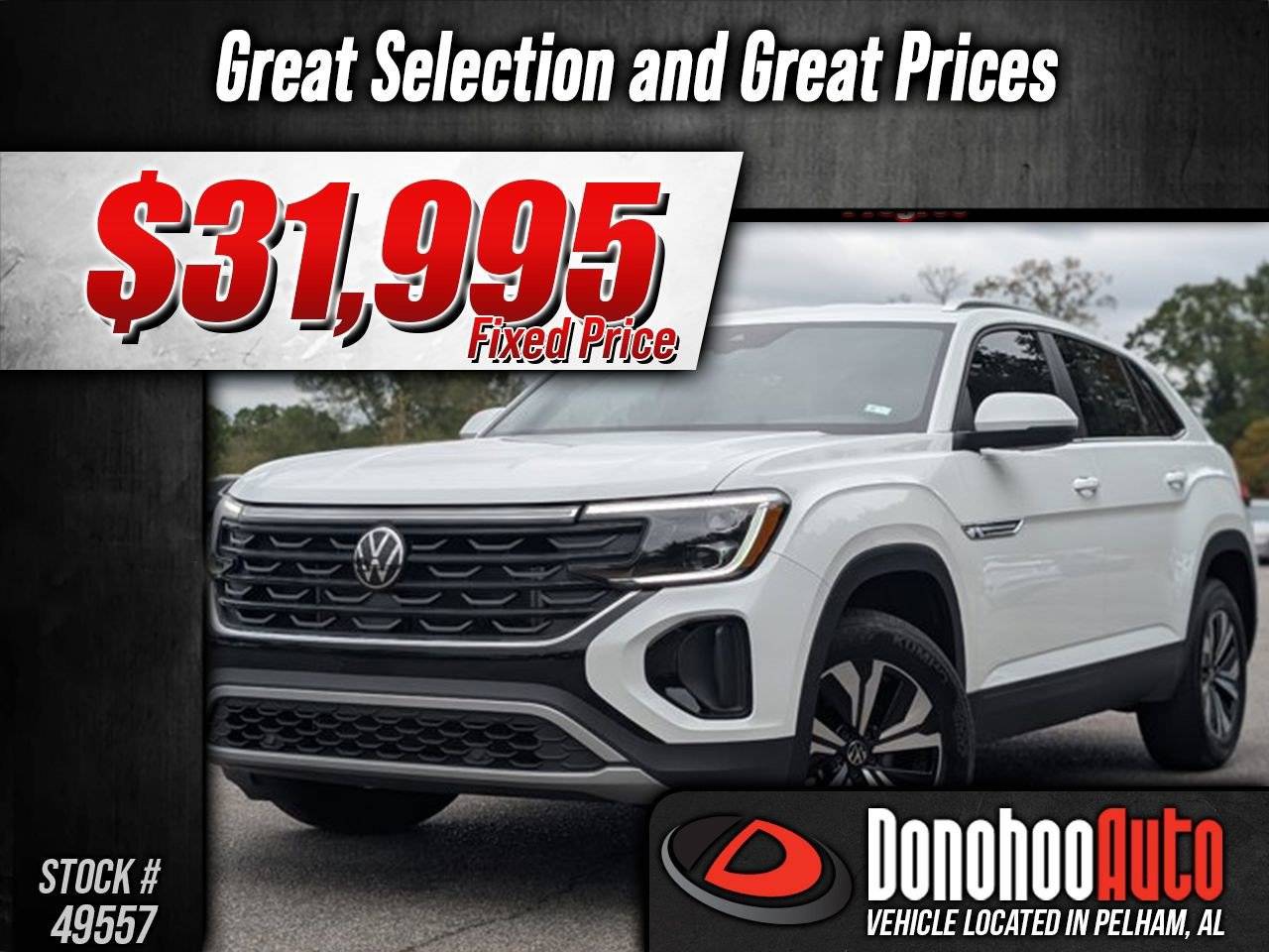 2025 Volkswagen Atlas Cross Sport SE — SUV — 15,451 mi — Pelham, AL