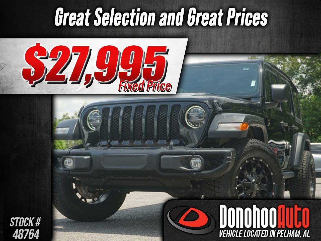 2021 Jeep Wrangler Freedom — SUV — 62,026 mi — Pelham, AL