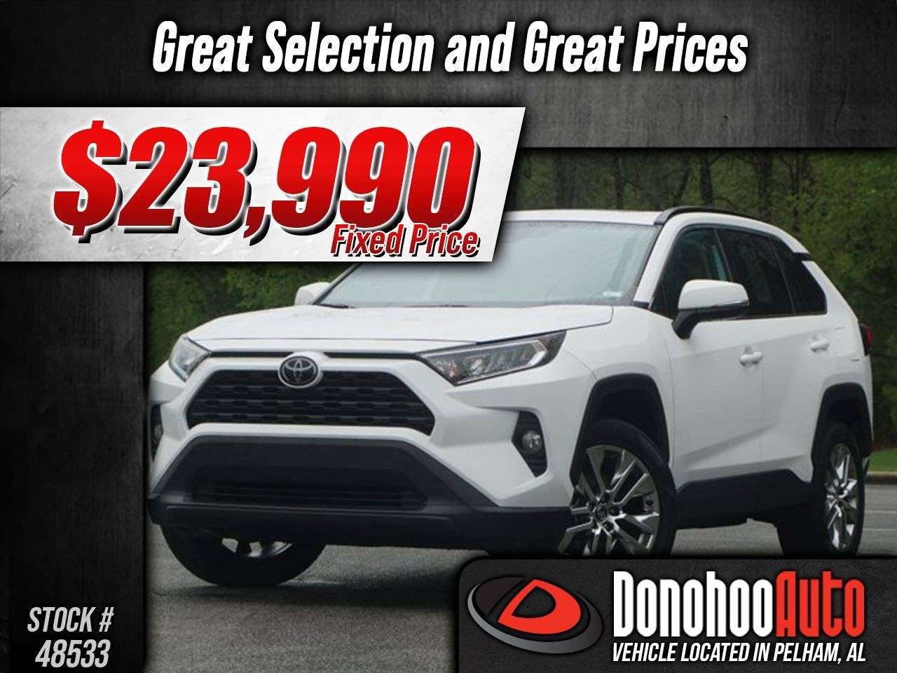 2020 Toyota RAV4 XLE Premium — SUV — 80,657 mi — Pelham, AL