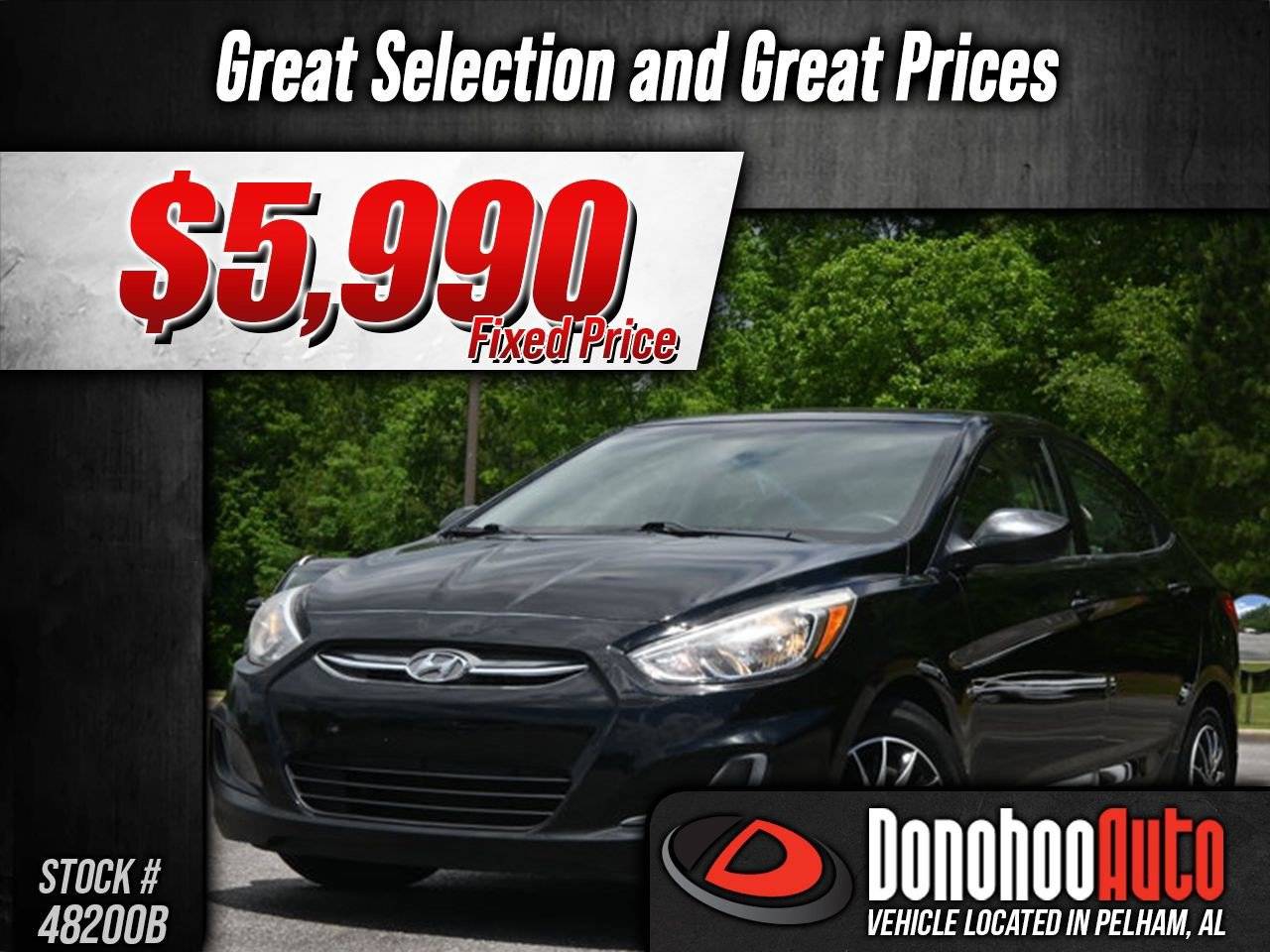 2017 Hyundai Accent SE — Sedan — 124,903 mi — Pelham, AL