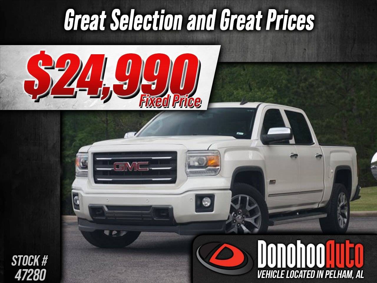 2015 GMC Sierra 1500 SLT — Pickup Truck — 92,545 mi — Pelham, AL