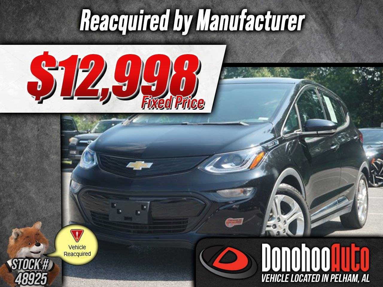 2020 Chevrolet Bolt EV LT — Hatchback — 30,740 mi — Pelham, AL