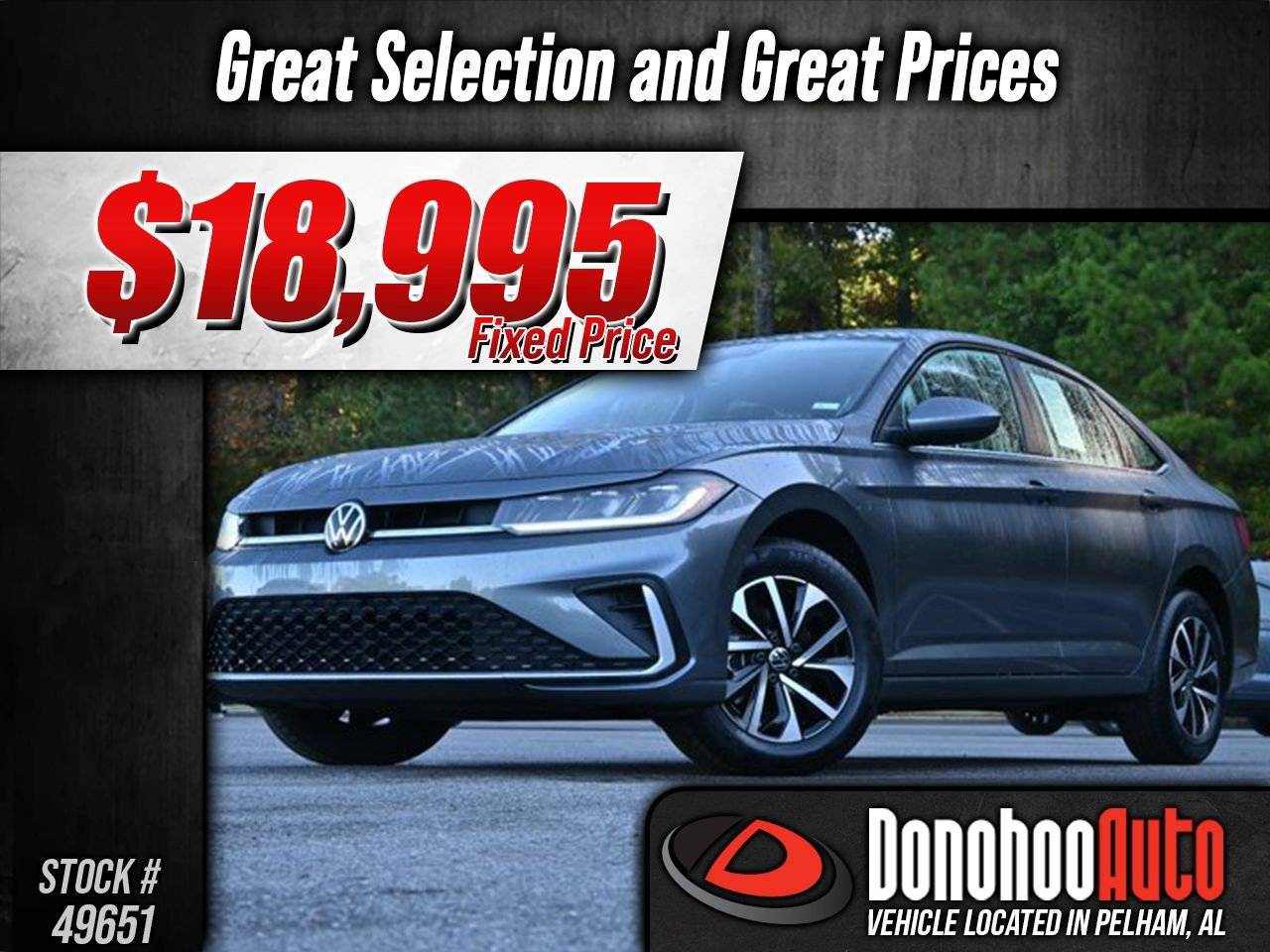 2025 Volkswagen Jetta S — Sedan — 17,800 mi — Pelham, AL