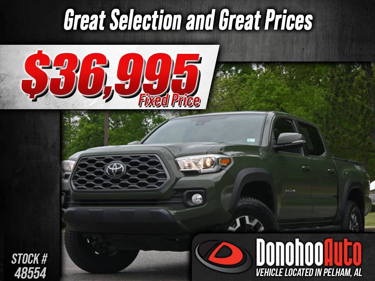 2021 Toyota Tacoma TRD Off Road — Pickup Truck — 54,092 mi — Pelham, AL