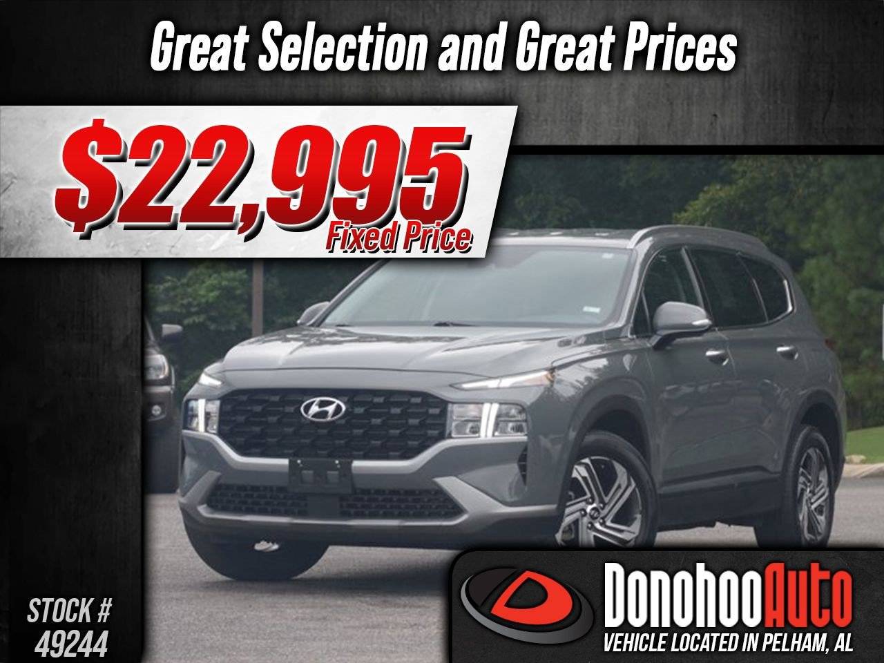 2023 Hyundai Santa Fe SEL — SUV — 38,783 mi — Pelham, AL