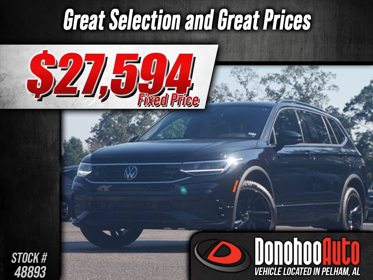 2024 Volkswagen Tiguan SE R-Line Black — SUV — 23,979 mi — Pelham, AL
